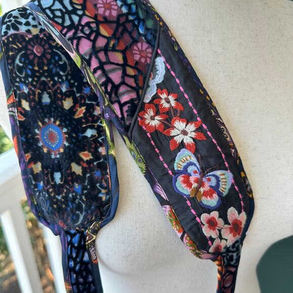 NWT Johnny Was Catherine Belt Soundbath Navah Velvet Burnout Embroidered Boho - Picture 5 of 13